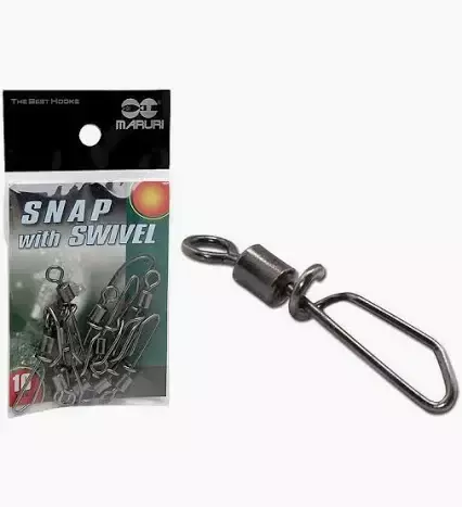 Snap with Swivel Maruri Size 10 c/ 10 unidades