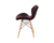Cadeira Mesa Sala Jantar Estofada Cafe Base Madeira Bering - comprar online