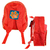 Mochila Infantil com Alças Bombeiro Bering - InterShop