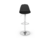 Banqueta Giratoria Alta Encosto Preta 1 Un Bering - comprar online