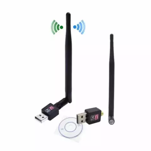 Antena Adaptador Wifi Conector Usb 2.4 Ghz