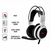 Fone de Ouvido Over-ear Gamer Knup KP-400 Com luz LED - Approinf
