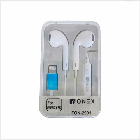 Fone Ouvido Com Fio Compatível iPhone - Branco