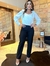 BLUSA ACETINADA MANGA L - Different Grife