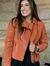 JAQUETA BIKER TEXTURIZADA - loja online