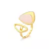 Anel Quartzo Rosa