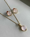 Conjunto Quartzo Rosa