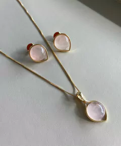 Conjunto Quartzo Rosa