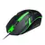 Mouse alfa-usb para gamer, 3200dpi, led rgb