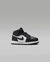 JORDAN 1 MID BLACK