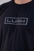 Camiseta de Treino Dry Fit Front Preta Masculina - Lugh Fitwear