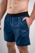 Bermuda de Treino Basic Slim Azul Petróleo - comprar online