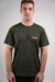 Camiseta de Treino Dry Fit Basic Verde Militar Masculina na internet