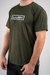 Camiseta de Treino Dry Fit Front Verde Militar Masculina - comprar online