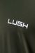 Camiseta de Treino Dry Fit Basic Verde Militar Masculina - Lugh Fitwear