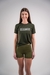Camiseta de Treino Dry Fit Front Verde Militar Feminina na internet