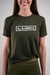 Camiseta de Treino Dry Fit Front Verde Militar Feminina - loja online