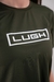 Camiseta de Treino Dry Fit Front Verde Militar Feminina - Lugh Fitwear