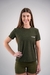 Camiseta de Treino Dry Fit Basic Verde Militar Feminina na internet