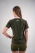 Camiseta de Treino Dry Fit Basic Verde Militar Feminina - loja online