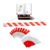 Kit 20 Faixa Refletiva Lateral + 1 Parachoque 3m Isoflex