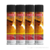 Kit 4 Tinta Spray Alta Temperatura Preto Fosco Até 600 Graus