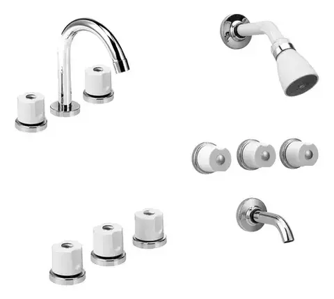 juego completo para Baño MALBA Peirano