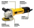 Esmerilhadeira Angular 4.1/2" 750W (220 ou 110v) - DWE750-B2 - loja online
