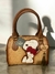 BOLSA CILINDRO PIEL GRABADA A MANO SNOOPY