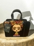 BOLSA CROSSBODY PIEL GRABADA A MANO CON MOTIVO DE FRIDA KHALO