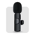 Microfone de lapela sem fio, gravação de áudio e vídeo, mini microfone para