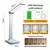 Luminária de Mesa LED Recarregável com Controle por Toque – LYFS - comprar online