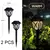 Kit 2 Luminárias Solares de Jardim - Luz Quente LED