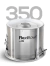 Dispositivo industrial FlexiBowl 350 em aço inox, alimentador e orientador automático de peças