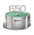 FlexiBowl 650 sistema de alimentação e separação de peças industriais em aço inox com superfície verde