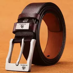 Stylish leather belt for men's casual or formal wear