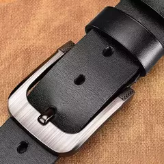 Stylish leather belt for men's casual or formal wear - Offer Store Oficial