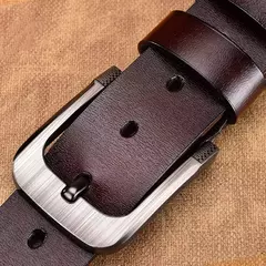 Image of Stylish leather belt for men's casual or formal wear