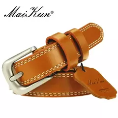 Top Quality Genuine Leather Belts for Women Cummerbund Luxury - Offer Store Oficial