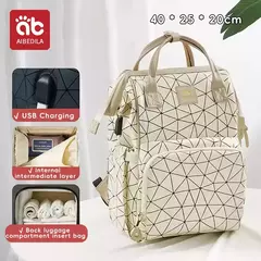 AIBEDILA Mommy Bag Waterproof Large Capacity Fashionable and High Quality - buy online