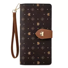 Image of FOXER Women's Long Wallet Card Holder Stylish Money Bag