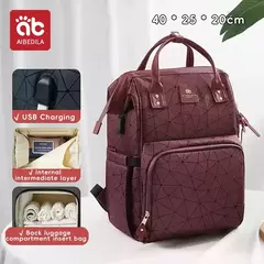 Image of AIBEDILA Mommy Bag Waterproof Large Capacity Fashionable and High Quality