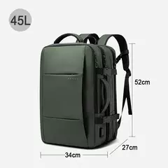 BANGE travel backpack, business and school, with USB to charge smartphone