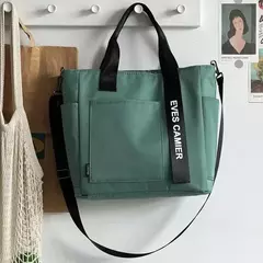 2024 New Casual Tote Large Capacity Shoulder Bag Nylon Waterproof Canvas Handbag - buy online