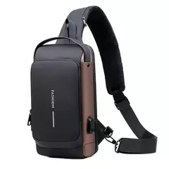 Anti-theft shoulder bag with USB charging - buy online