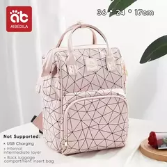 AIBEDILA Mommy Bag Waterproof Large Capacity Fashionable and High Quality - Offer Store Oficial