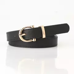 Leather Simple Metal Buckle Belt Girls - buy online