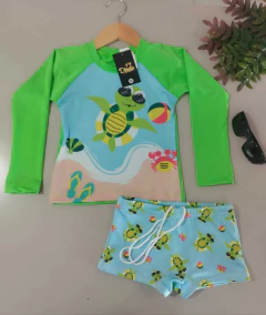 Conjunto Banho UV-tartaruga - comprar online