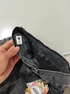 Shorts jeans Feminina-cargo grafit na internet