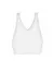 REGATA BIAMAR MODELAGEM CROPPED DE ALGODÃO COM GOLA DECOTE V, ALÇAS E PONTOS VAZADOS 11482 - Juliana Correia Store
